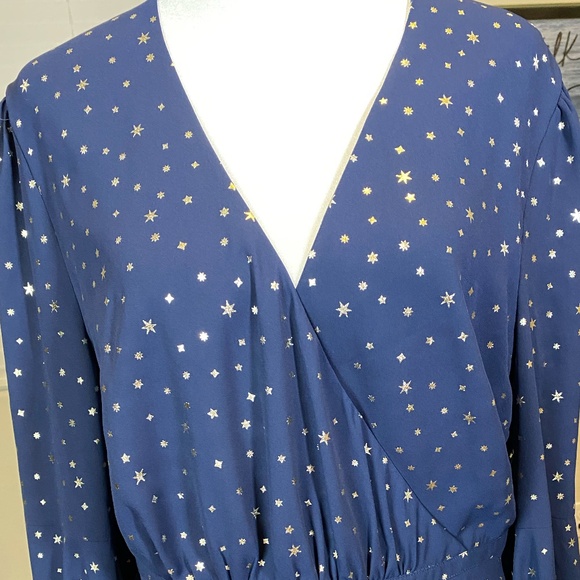 Bebe “Olivia” Draped Crossover Blouse – Size 12 – NWT - Picture 5 of 5